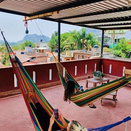 Mi Atardecer En Tepoz, Hostal تيبوزتلان المظهر الخارجي الصورة